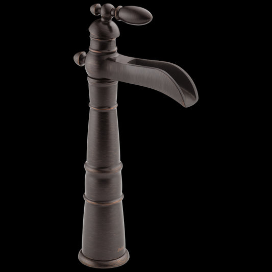 Victorian Vessel Single-Handle Bathroom Faucet in Venetian Bronze