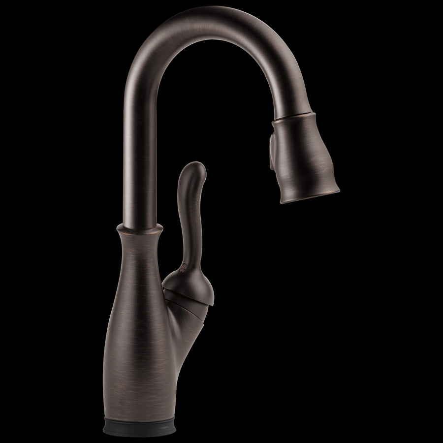 Leland Pull-Down Bar Kitchen Faucet in Venetian Bronze with Touch Tech