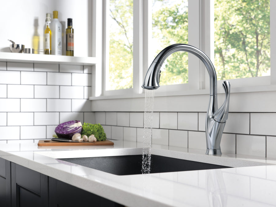 Addison Pull-Down Kitchen Faucet in Arctic Stainless