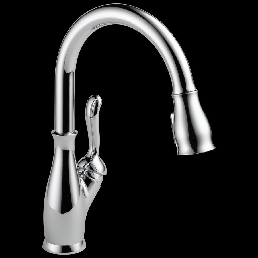 Leland Pull-Down Kitchen Faucet in Chrome with ShieldSpray