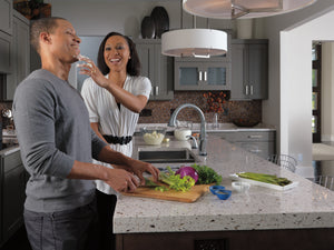 Addison Pull-Down Kitchen Faucet in Arctic Stainless with Touch Tech