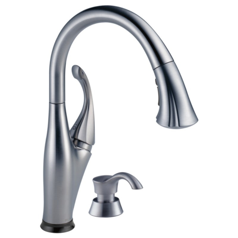 Addison Pull-Down Kitchen Faucet in Arctic Stainless