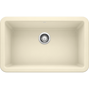 Ikon 29.31' Silgranit Single-Basin Farmhouse Apron Kitchen Sink in Biscuit (29.31' x 18.25' x 9.25')