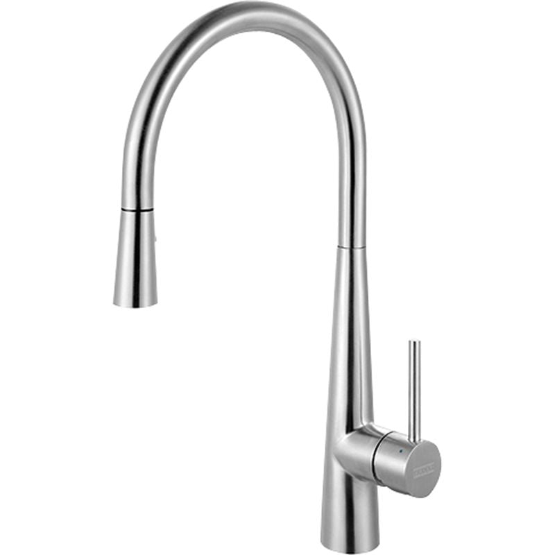 Pull-Down Kitchen Faucet in Stainless Steel - 17.56'