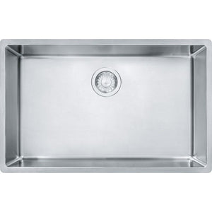 Cube 28.5' Stainless Steel Single Basin Kitchen Sink with 33' Minimum Cabinet Length