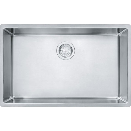 Cube 28.5" Stainless Steel Single Basin Kitchen Sink with 33" Minimum Cabinet Length
