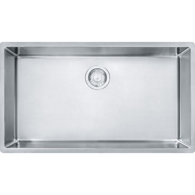 Cube 31.56' Stainless Steel Single Basin Kitchen Sink with 36' Minimum Cabinet Length