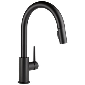 Trinsic Pull-Down Kitchen Faucet in Matte Black