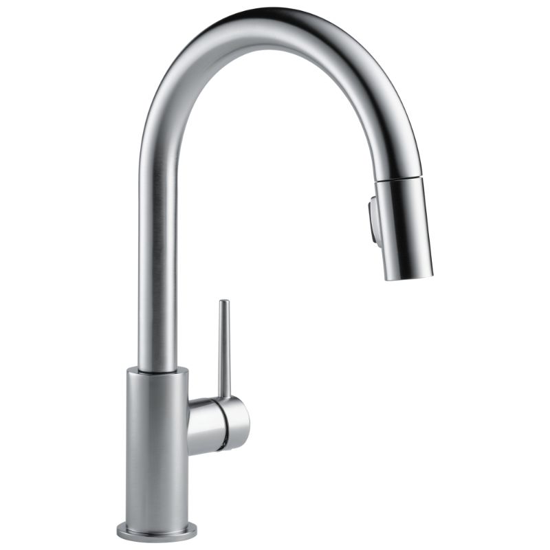 Trinsic Pull-Down Kitchen Faucet in Arctic Stainless