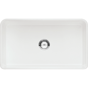 Cerana 32' Fireclay Single-Basin Farmhouse Kitchen Sink in White
