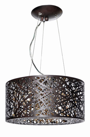 Inca 15.75' 7 Light Multi-Light Pendant in Bronze