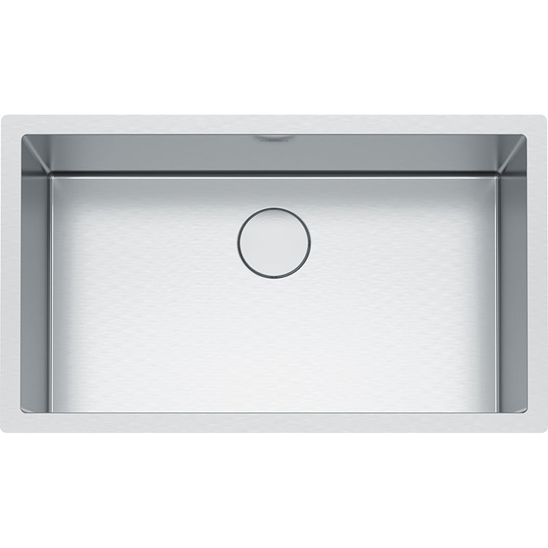 Professional 2 32.5' Stainless Steel Single Basin Undermount Kitchen Sink - 10' Depth