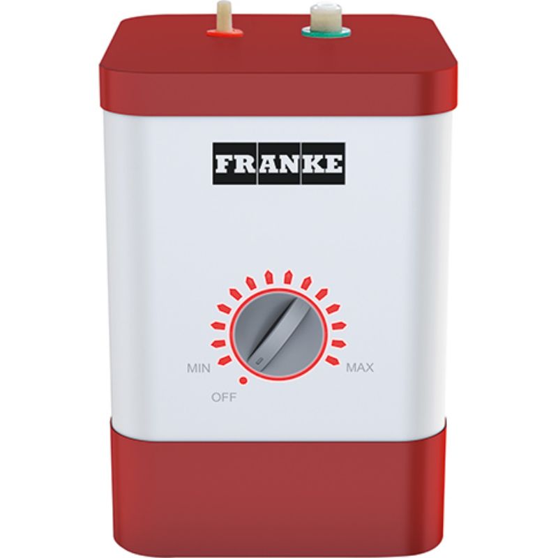 Little Butler Heating Tank in Red Silver
