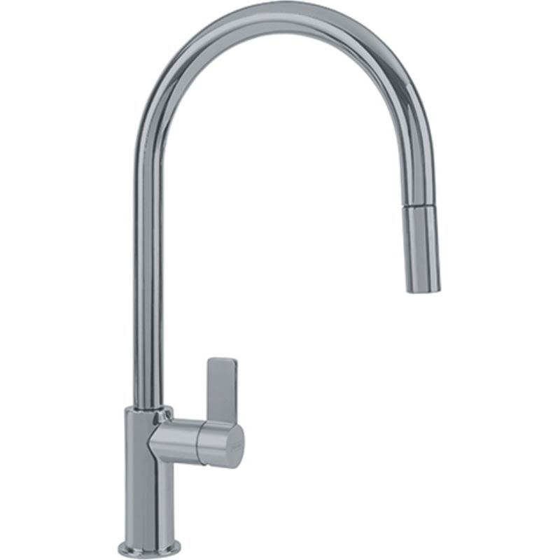 Ambient Single-Handle Pull-Down Kitchen Faucet in Polished Nickel - 16.5'