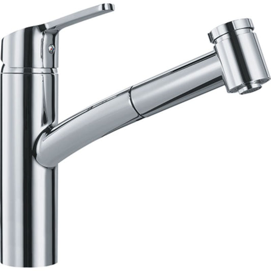 Smart Single-Handle Pull-Out Kitchen Faucet in Polished Chrome - 8.19"