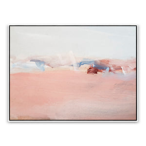 Desert Abstraction Painting on Matte Canvas By Teague Studios - 39' x 29'