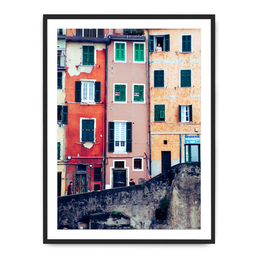 Cinque Terre Italy Photograph By Erica Singleton - 13" x 19"