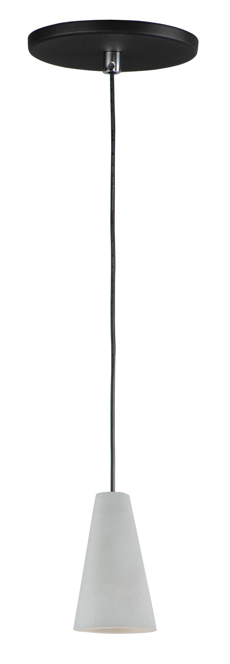 Micro 2.25' Single Light Mini-Pendant in Grey