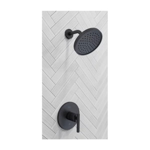 Contempra Single-Handle Shower Only Faucet in Matte Black