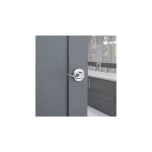 Tustin Privacy Lever in Polished Chrome - 6 Way Adjustable Latch