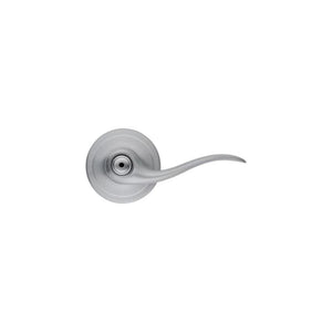 Tustin Privacy Lever in Satin Chrome - 6 Way Adjustable Latch