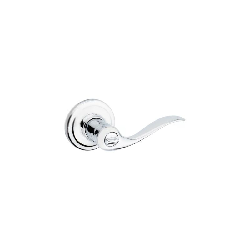 Tustin Keyed Entry Lever in Polished Chrome - 6 Way Adjustable Latch