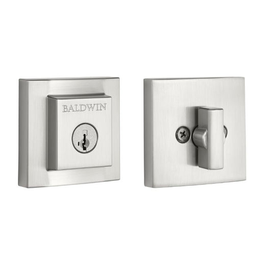 380 Deadbolt in Satin Nickel