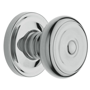 Colonial Passage Knob in Bright Polished Chrome