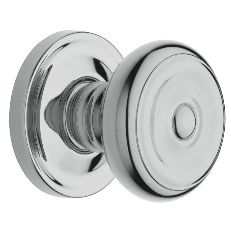 Colonial Privacy Knob in Bright Polished Chrome