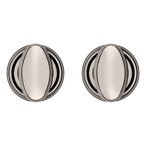Egg Privacy Knob in Bright Polished Chrome