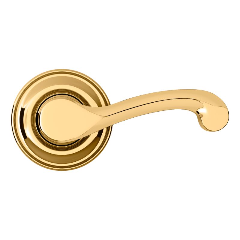 Classic Passage Lever in Non-Lacquered Brass