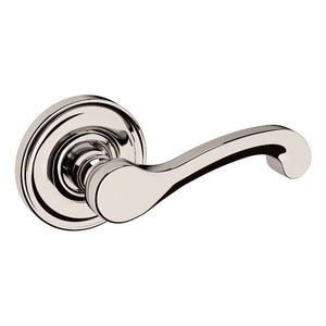 Classic Passage Lever in Lifetime Polished Nickel