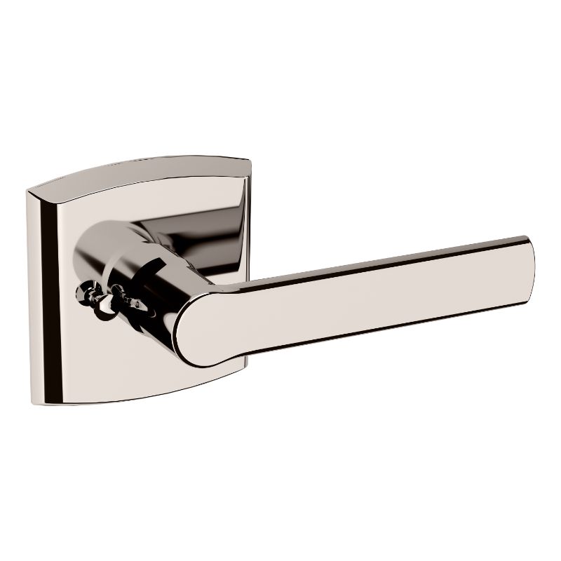 Soho Privacy Lever in Lifetime Polished Nickel