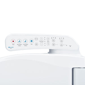 Swash Advanced Round Bidet Seat with Right Hand Control in White
