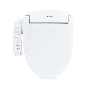 Swash Advanced Round Bidet Seat with Right Hand Control in White