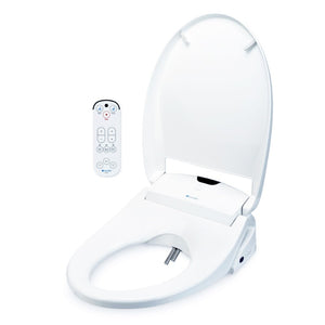 Swash Luxury Round Bidet Seat in White