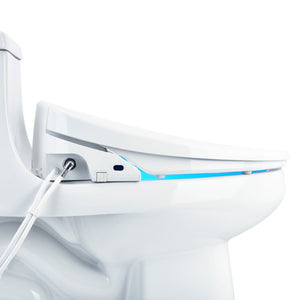 Swash Luxury Elongated Bidet Seat and Air Dryer in White