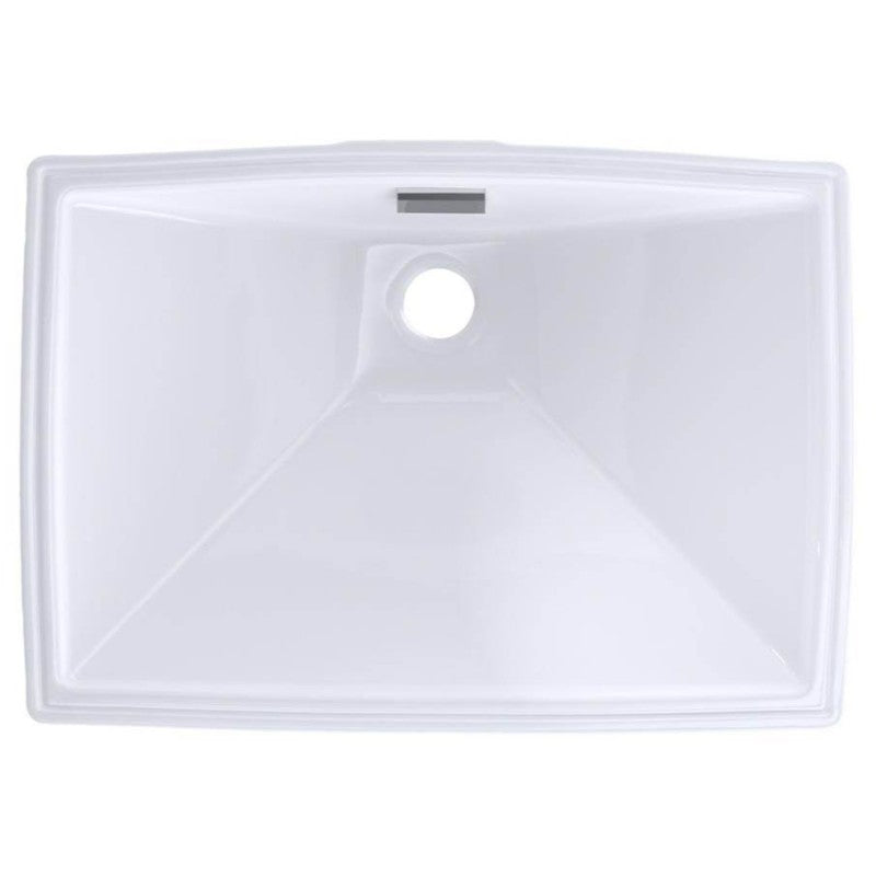 Morgan 23' Single Basin Drop-In Bathroom Sink in White