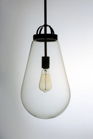 Nyla 9.5' Wide 1 Light Single Pendant using E26 Medium Incandescent Bulbs in Satin Nickel