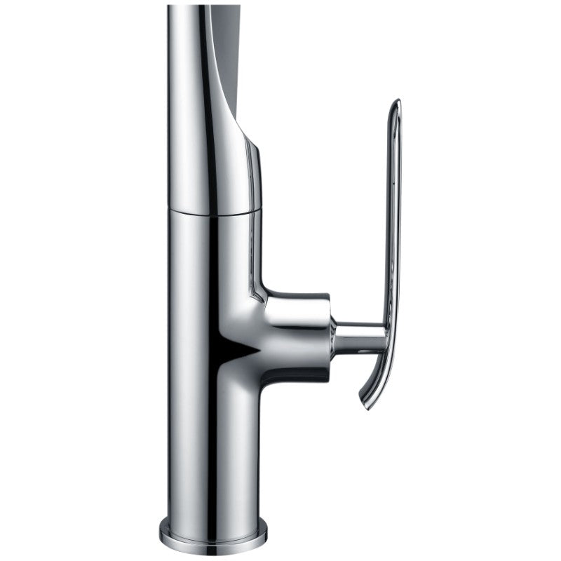 Accent 19.69' Single-Handle Pull-Down Kitchen Faucet in Polished Chrome