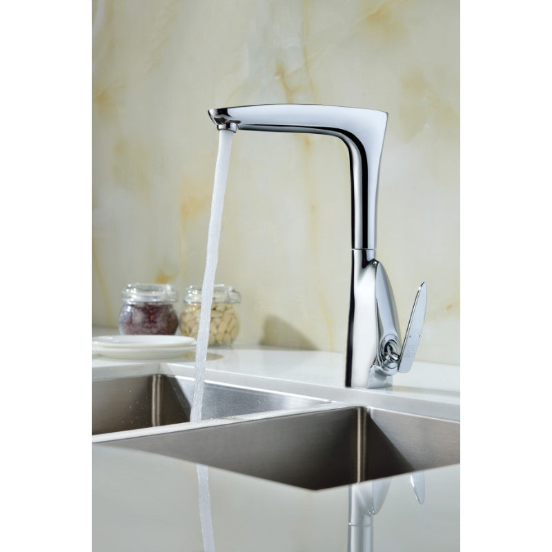 Timbre Single-Handle Kitchen Faucet in Polished Chrome