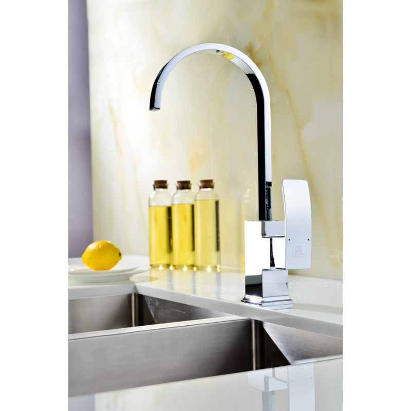 Opus Single-Handle Kitchen Faucet in Polished Chrome