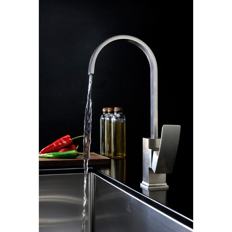 Opus Single-Handle Kitchen Faucet in Brushed Nickel