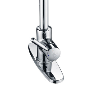 Eclipse Single-Handle Pull-Down Kitchen Faucet in Polished Chrome