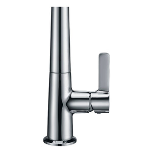 Orbital Single-Handle Pull-Down Kitchen Faucet in Polished Chrome