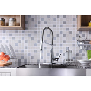 Apollo Single-Handle Pull-Down Kitchen Faucet in Polished Chrome