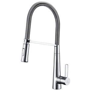 Apollo Single-Handle Pull-Down Kitchen Faucet in Polished Chrome