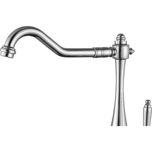 Patriarch Single-Handle Kitchen Faucet in Polished Chrome
