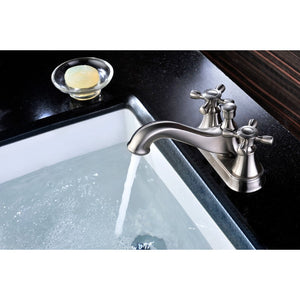 Major Centerset Bathroom Faucet in Brushed Nickel