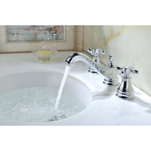 Melody Widespread Bathroom Faucet in Polished Chrome